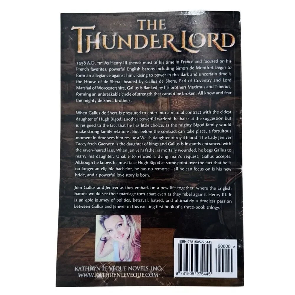 The Thunder Lord by Kathryn Le Veque (Lords of Thunder) (2014, Paperback)